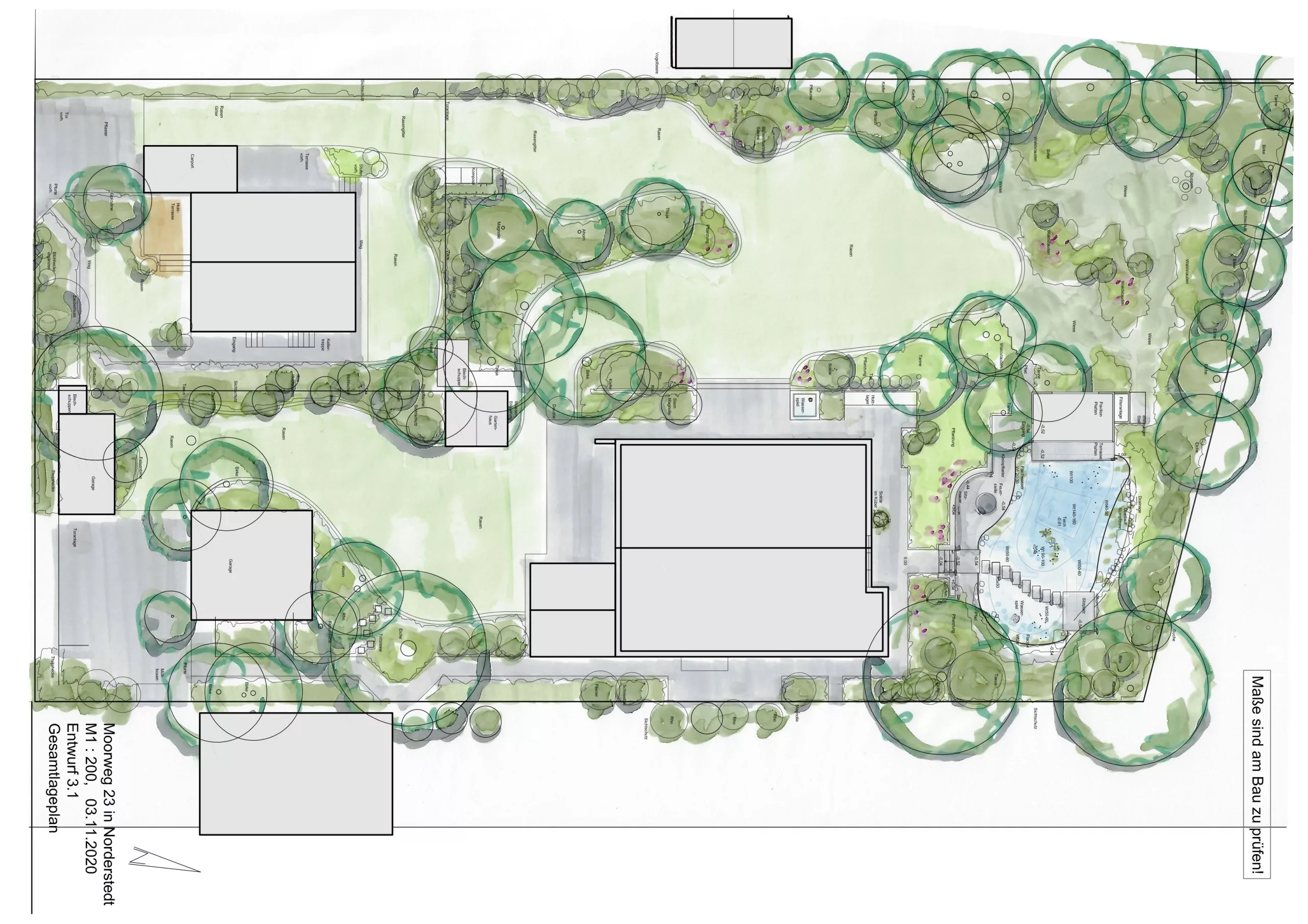 Status Grün, DiercksGarten und Landschaft GmbH Gartenplanng Partenplan